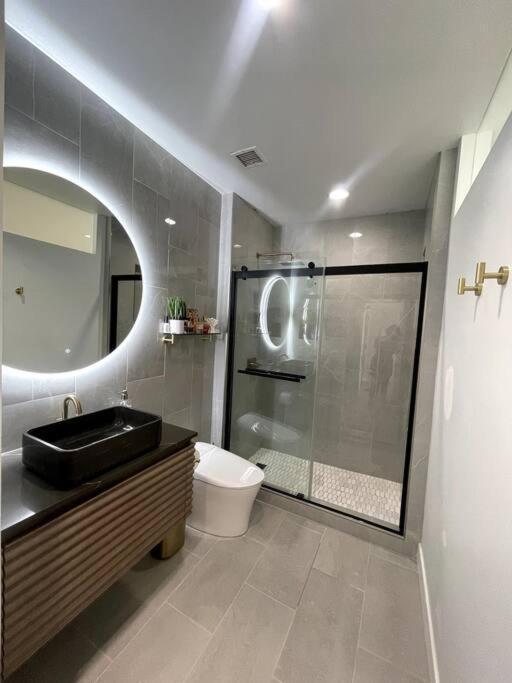 Luxury Highrise Condo Downtown La 로스앤젤레스 외부 사진